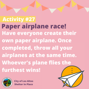 Paper Airplane Race