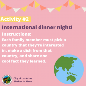 International Dinner Night Activity